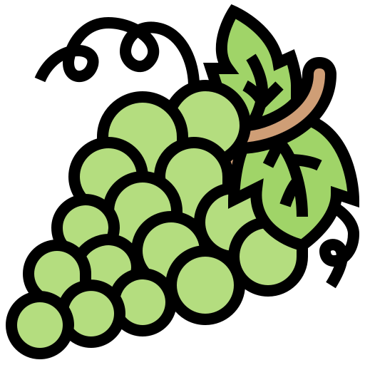 Icône grappe de raisin