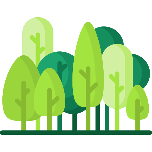 Icône forêt et nature