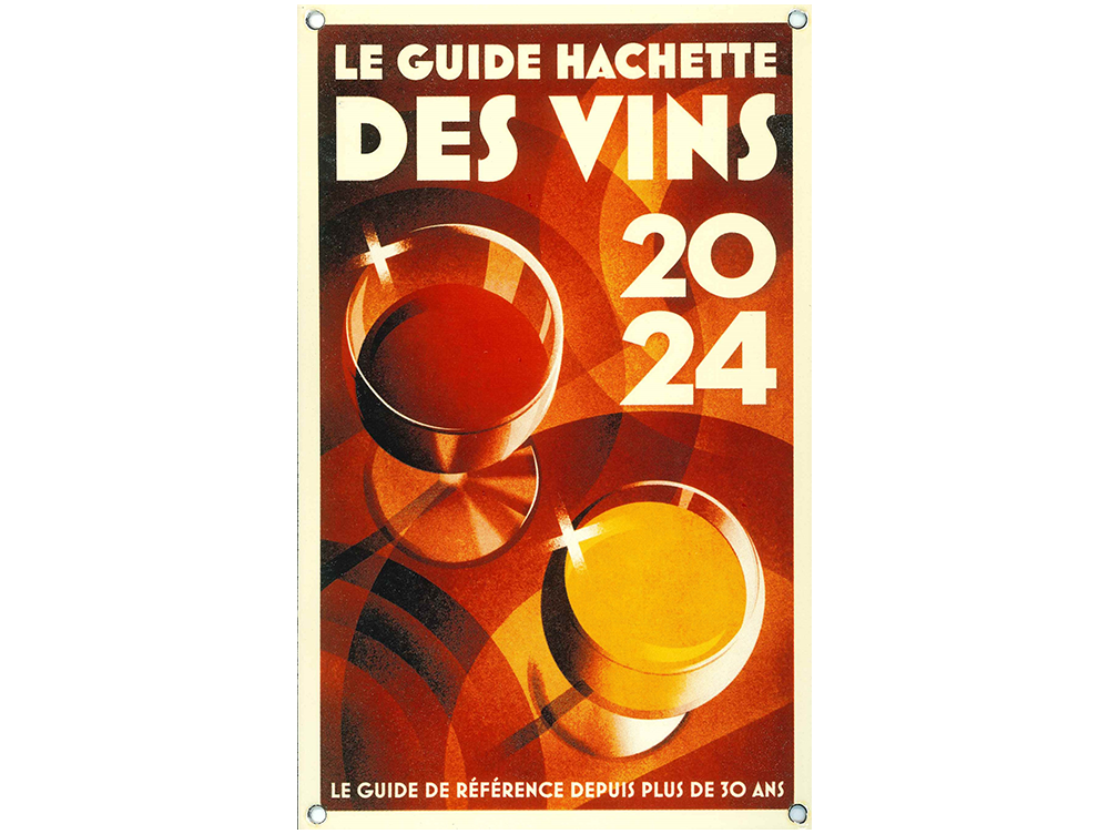 Plaque du Guide Hachette des Vins 2024