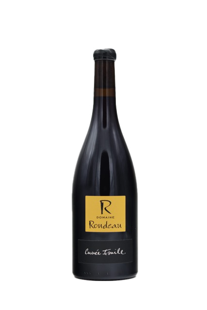 Bouteille de Cuvée Emile, gamay et pinot noir du Domaine Rondeau