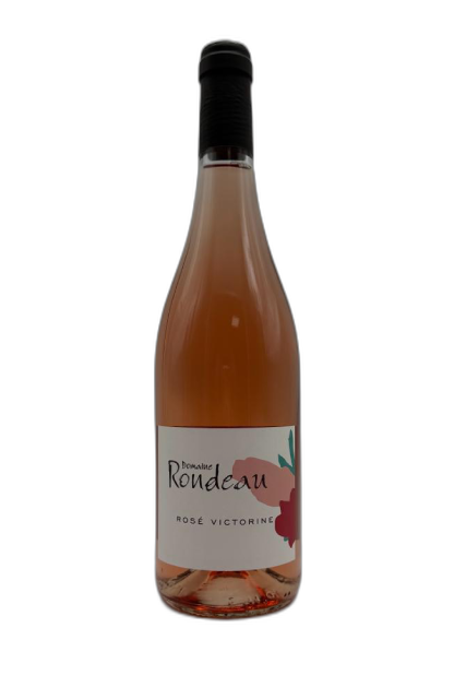 Bouteille de Rosé Victorine du Domaine Rondeau, vin rosé du Bugey